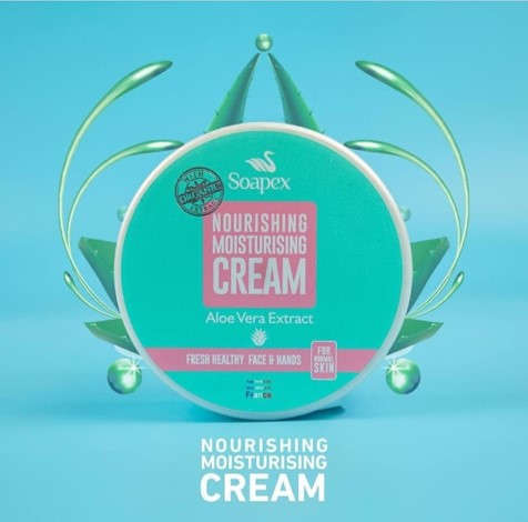 Soapex Nourishing Moisturizing Cream with Aloe Vera Extract 90ml