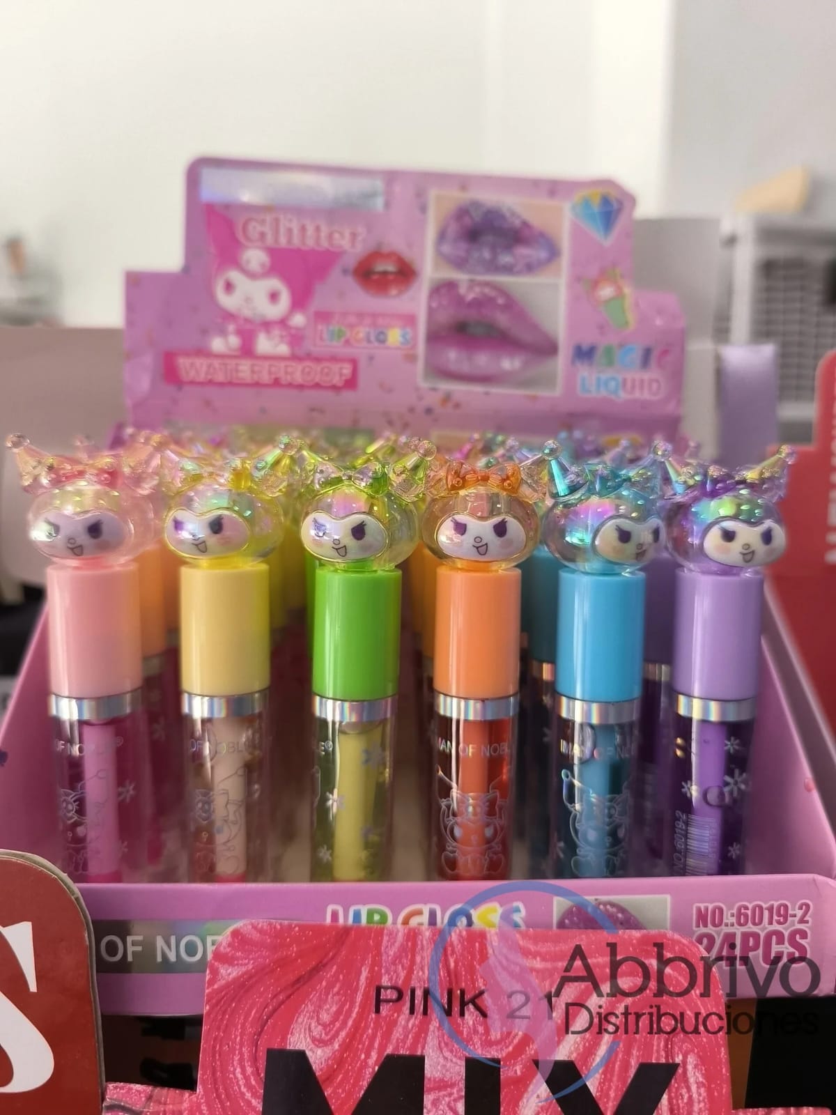 Unicorn shiny lip gloss 1pc