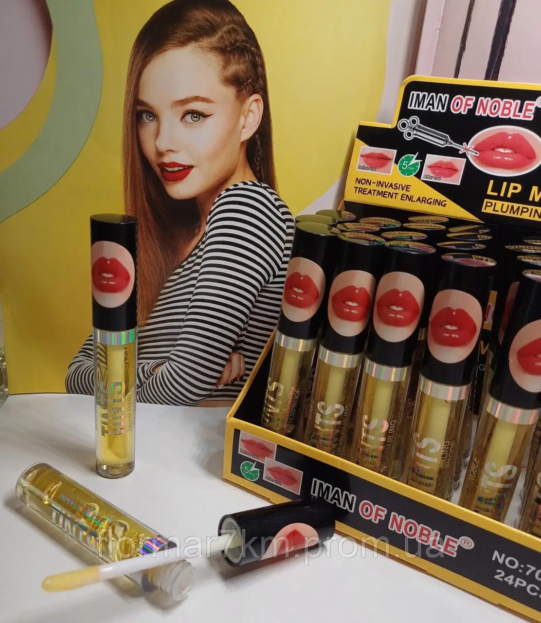 Transperant lip gloss 1 pc